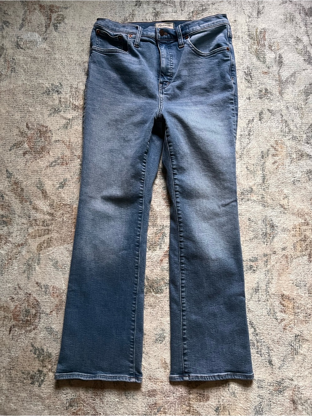 Madewell Cali-Demi Bootcut Jeans.